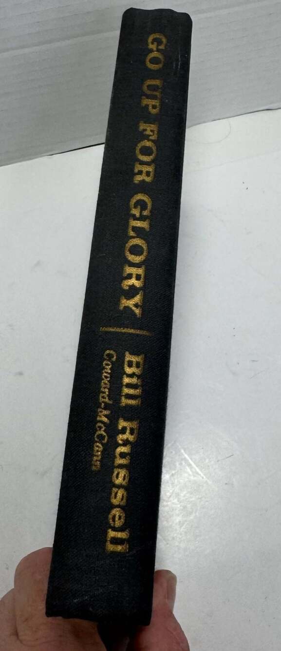 Coward-McCann Go Up for Glory Hardcover Book by Bill Russell 1966